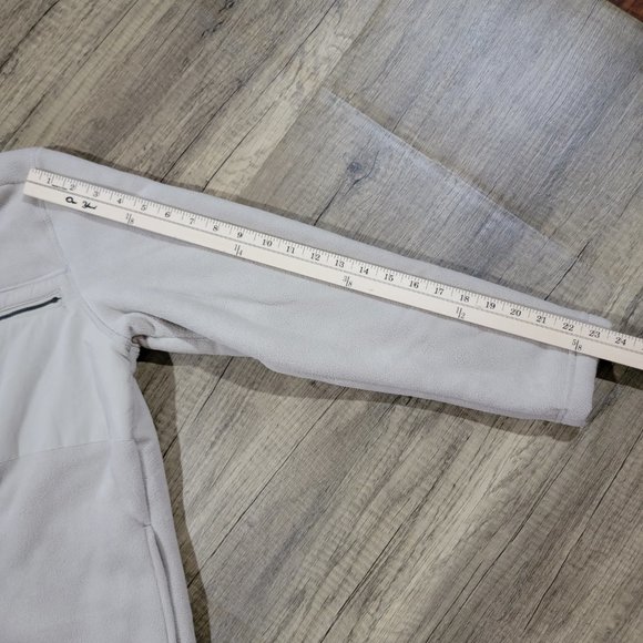 Charles River Apparel Womens Jamestown Fleece Jacket Sand Sz M 5973 - Picture 8 of 8